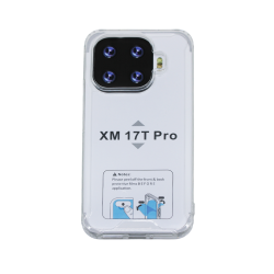 Capa Duro de Silicone para Xiaomi 17T Pro Transparente